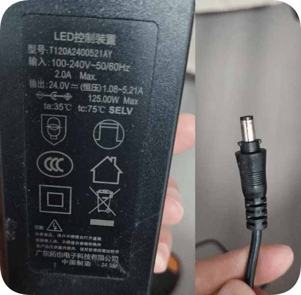 *Brand NEW*LED Control Gear T120A2400521AY Constant-Voltage LED Power Supply 24V DC 1.08-5.21A 125W Lighting T *Brand NEW*LED Control Gear T120A2400521AY Constant-Voltage LED Power Supply 24V DC 1.08-5.21A 125W Lighting T